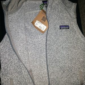NWT Patagonia Better Vest in Birch White S
